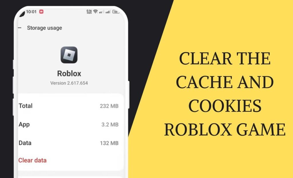 Clear the Cache and Cookies Roblox Game