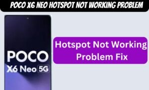 Hotspot Not Working Problem