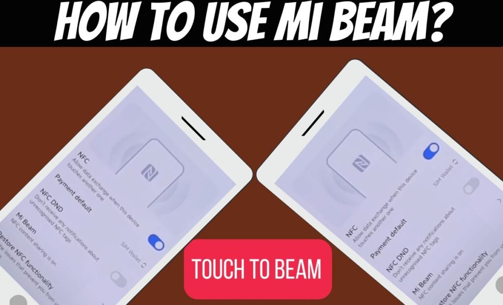 Touch to Beam