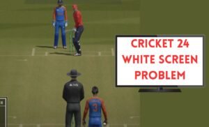 Cricket 24 White Screen Problem