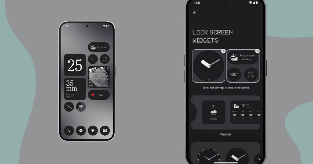 Nothing OS 3.0 Lock Screen Widgets